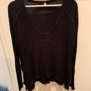 XS Free people sunset thermal black